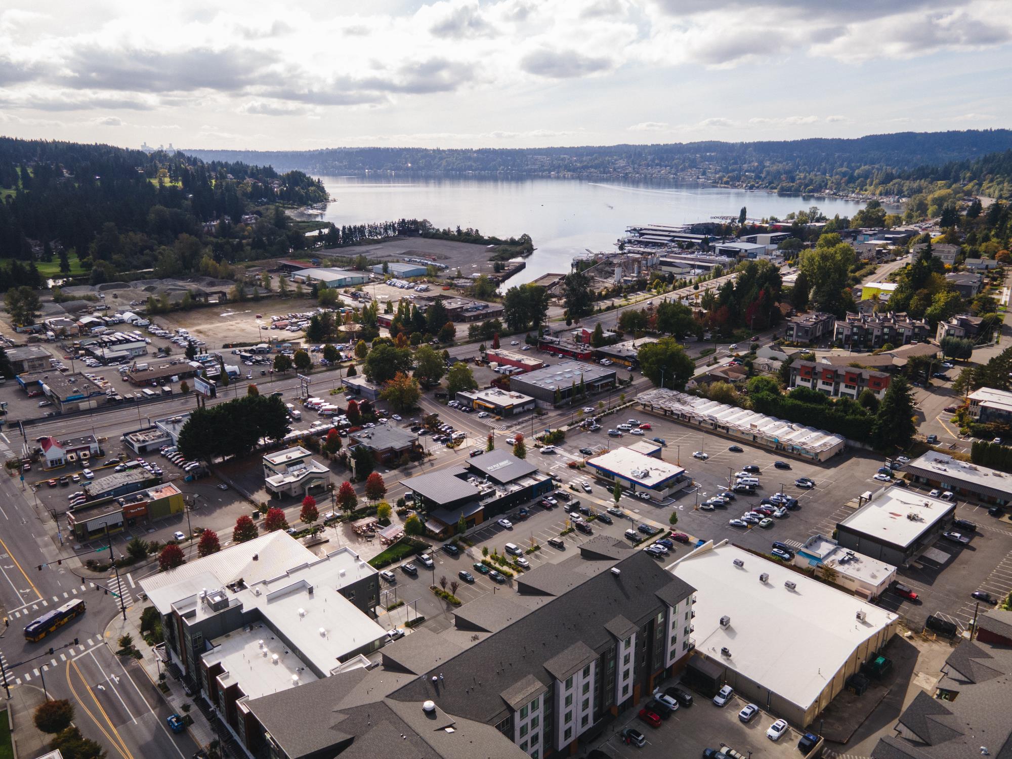 Overhead View Streets