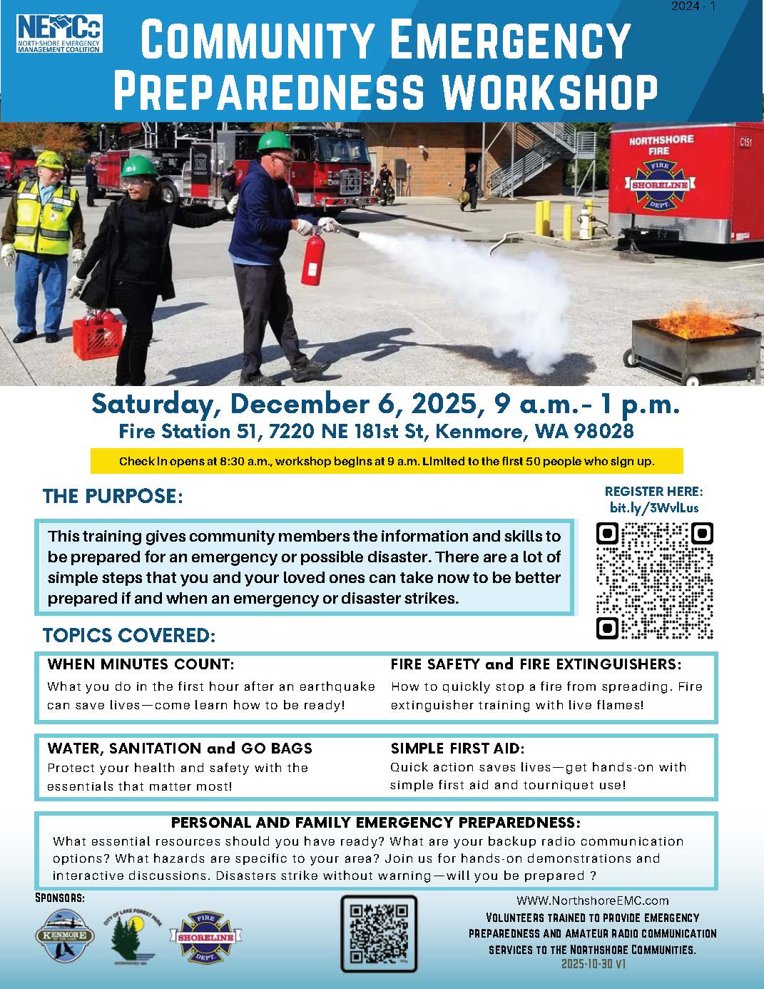 December 6 2025, NEMCo Emergency Preparedness Fair