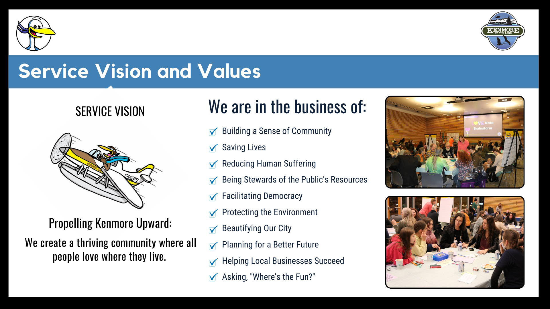 Service Vision and Values